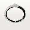 Panthere De Cartier-armbånd, svart lakk, pavé
