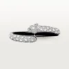 Panthere De Cartier-armbånd, svart lakk, pavé