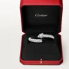 Panthere De Cartier-armbånd, svart lakk, pavé