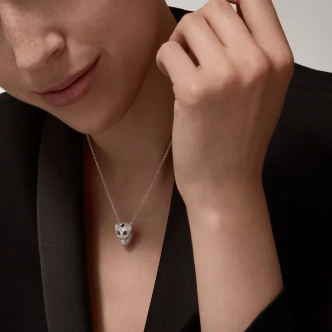 Panthere De Cartier diamantkjede, hvitt gull | Cartier Us