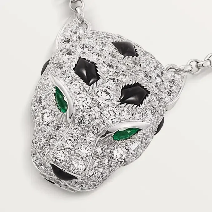 Panthere De Cartier diamantkjede, hvitt gull | Cartier Us
