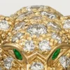 Panthere De Cartier diamantring, gult gull | Cartier Us