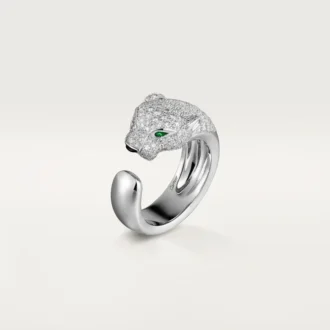 Panthere De Cartier diamantring, hvitt gull | Cartier Us