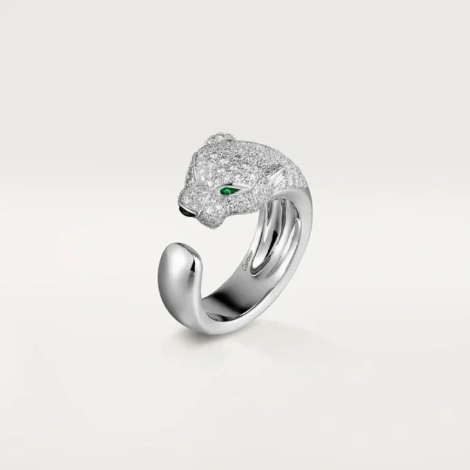 Panthere De Cartier diamantring, hvitt gull | Cartier Us
