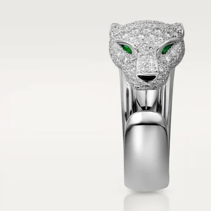 Panthere De Cartier diamantring, hvitt gull | Cartier Us
