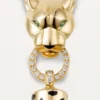 Panthere De Cartier-halskjede – gult gull, svart lakk, tsavorittgranater, onyx, diamanter – Cartier