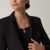 Panthere De Cartier-halskjede – hvitt gull, svart lakk, smaragder, onyx, diamanter – Cartier