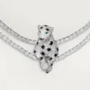 Panthere De Cartier-halskjede, multi-wear, pavé