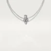 Panthere De Cartier-halskjede, multi-wear, pavé