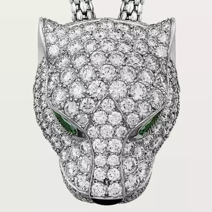 Panthere De Cartier-halskjede, pavé