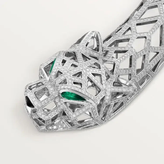 Panthere De Cartier-halskjede, pavé