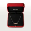 Panthere De Cartier-halskjede – Rosagull, tsavorittgranater, diamanter – Cartier