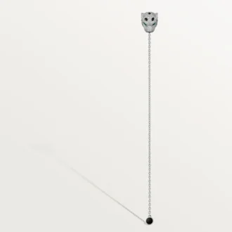 Panthere De Cartier Masculine Elegance Tilbehør – Diamant- og gull-Panthere De Cartier lommesmykke – Cartier