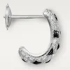 Panthere De Cartier Øredobber – Hvitt gull, onyx, diamanter – Cartier
