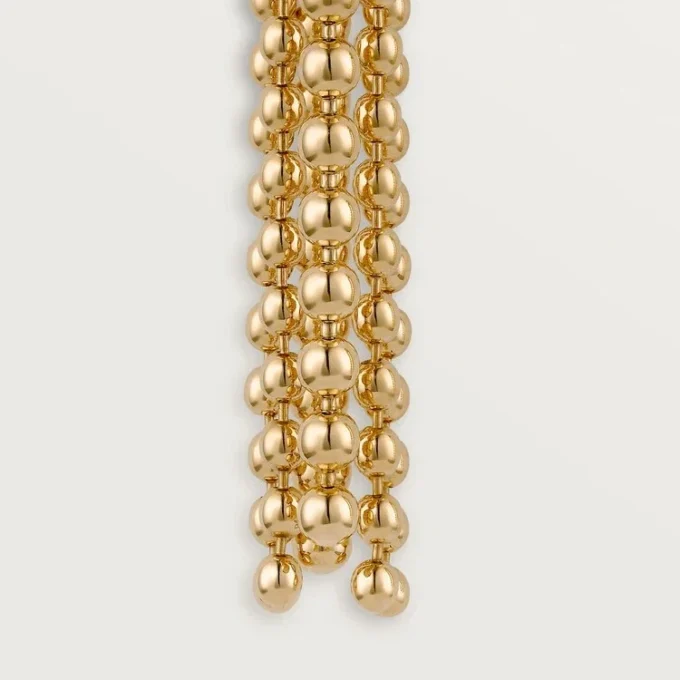 Panthere De Cartier-øreringer – Gult gull, diamanter, tsavoritt-granater, onyx – Cartier