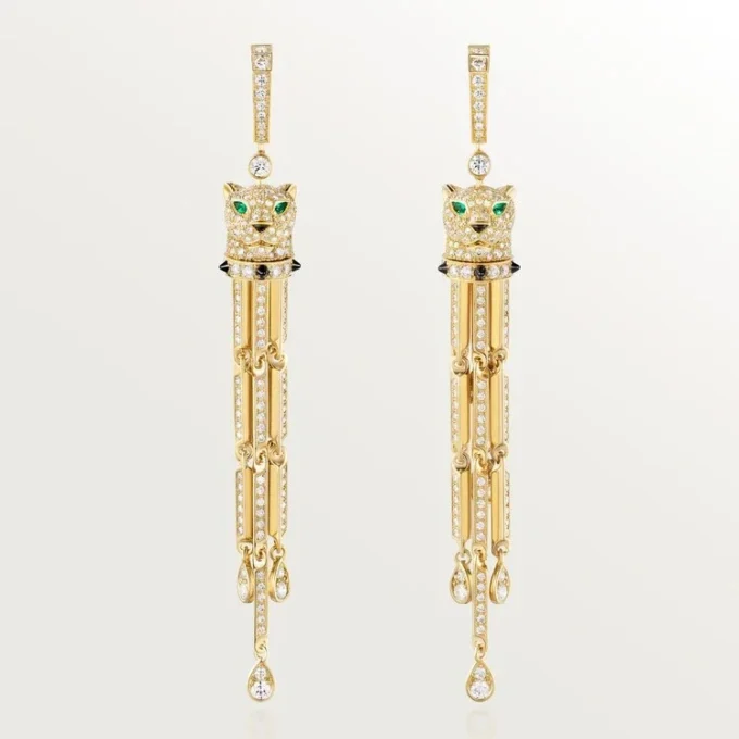 Panthere De Cartier øreringer, pavé
