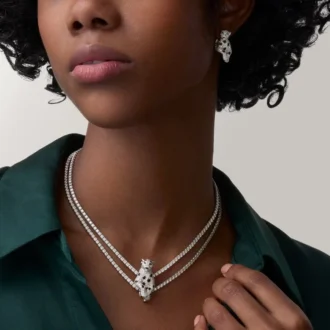 Panthere De Cartier øreringer, pavé