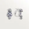 Panthere De Cartier-øreringer, safirer, pavé