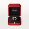 Panthere De Cartier-ring – gult gull, diamanter, smaragder, onyx – Cartier