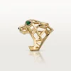 Panthere De Cartier-ring – gult gull, tsavorittgranater, onyx – Cartier