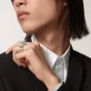 Panthere De Cartier-ring – hvitt gull, diamanter, smaragder, onyx – Cartier
