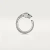 Panthere De Cartier-ring – hvitt gull, diamanter, smaragder, onyx – Cartier