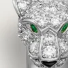 Panthere De Cartier-ring – hvitt gull, smaragder, onyx, diamanter – Cartier