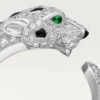 Panthere De Cartier-ring – hvitt gull, smaragder, onyx, diamanter – Cartier