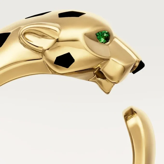 Panthere De Cartier-ring i gult gull og onyx | Cartier Us