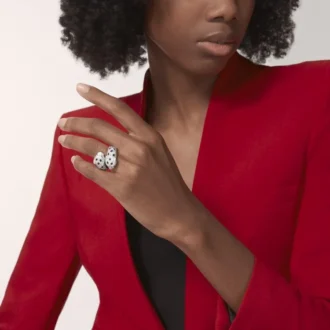Panthere De Cartier-ring, leddet, pavé