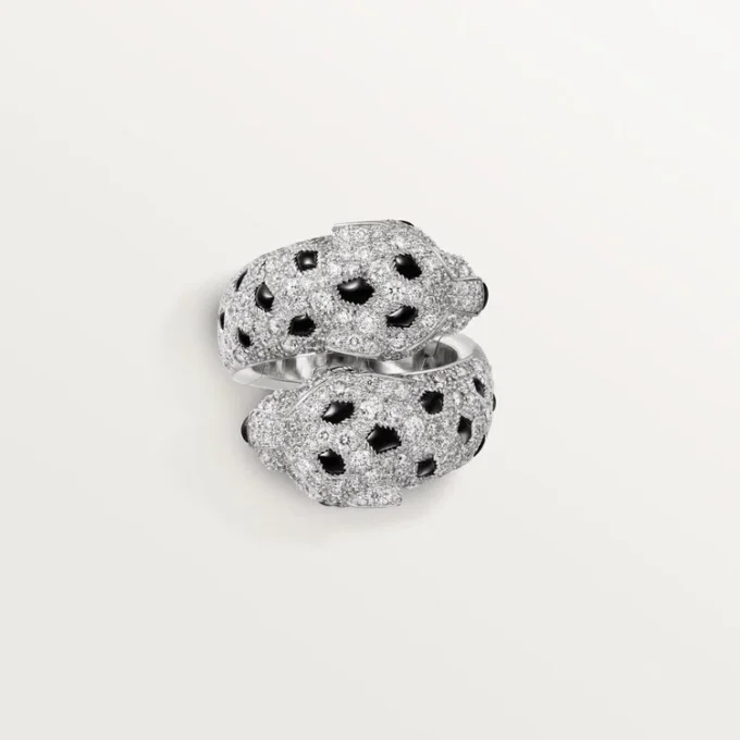 Panthere De Cartier-ring, leddet, pavé