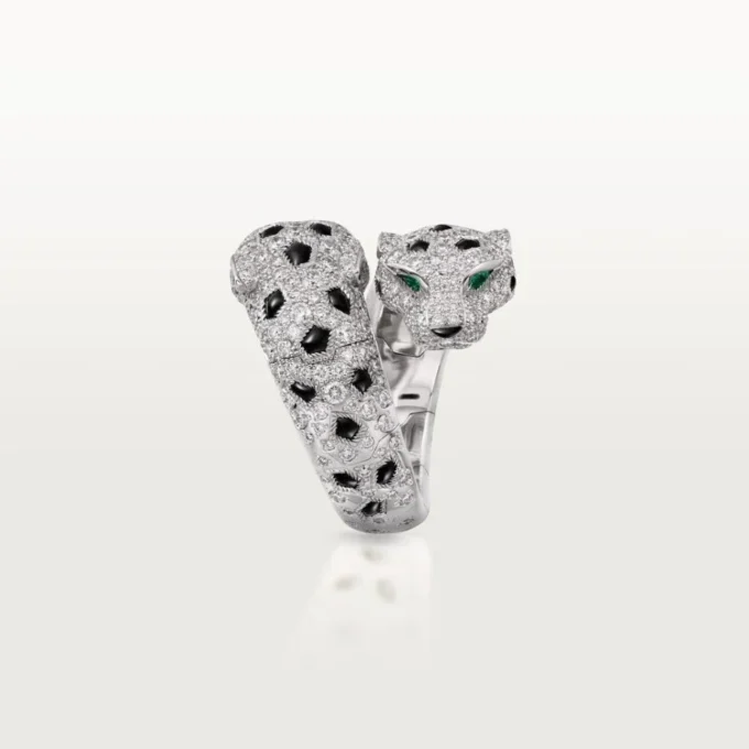 Panthere De Cartier-ring, leddet, pavé