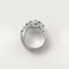 Panthere De Cartier-ring, medium modell, halvpavé