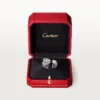 Panthere De Cartier-ring, medium modell, halvpavé