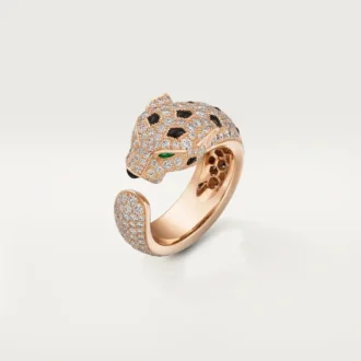Panthere De Cartier-ring, medium modell, pavé