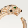 Panthere De Cartier-ring, medium modell, pavé