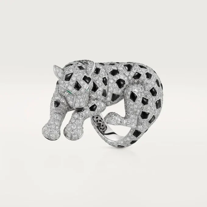 Panthere De Cartier-ring, pavé