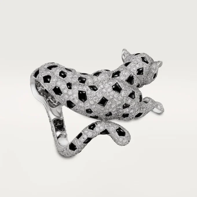 Panthere De Cartier-ring, pavé