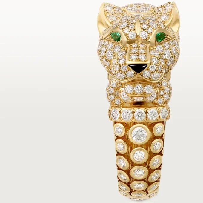Panthere De Cartier-ring, pavé