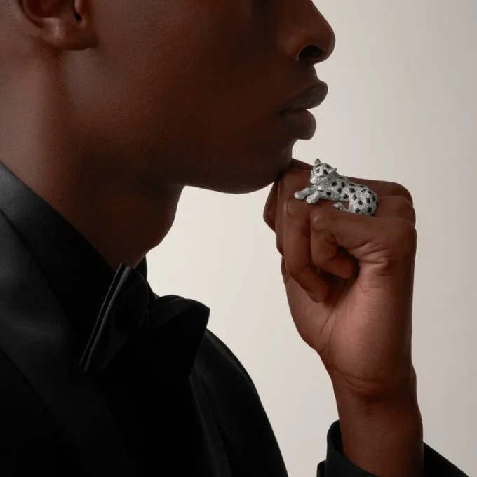Panthere De Cartier-ring, pavé