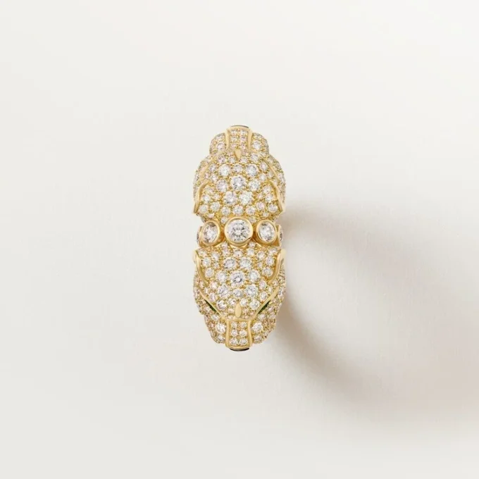 Panthere De Cartier-ring, pavé