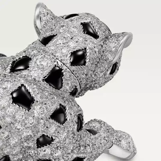 Panthere De Cartier-ring, pavé