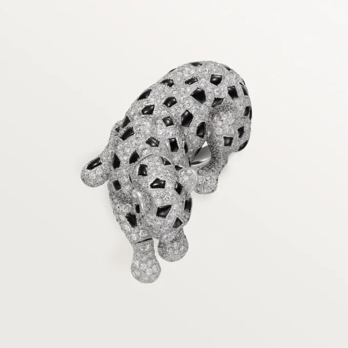 Panthere De Cartier-ring, pavé
