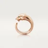 Panthere De Cartier-ring – rosa gull, tsavorittgranater, onyx – Cartier
