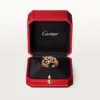 Panthere De Cartier-ring – rosa gull, tsavorittgranater, onyx, svart lakk, diamanter – Cartier