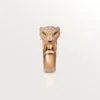 Panthere De Cartier-ring – Rosagull, diamanter, smaragder, onyx – Cartier