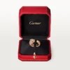 Panthere De Cartier-ring – Rosagull, diamanter, smaragder, onyx – Cartier