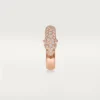 Panthere De Cartier-ring – Rosagull, onyx, smaragder, diamanter – Cartier