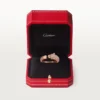 Panthere De Cartier-ring – Rosagull, onyx, smaragder, diamanter – Cartier