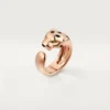 Panthere De Cartier-ring – Rosagull, tsavoritt-granater, onyx – Cartier